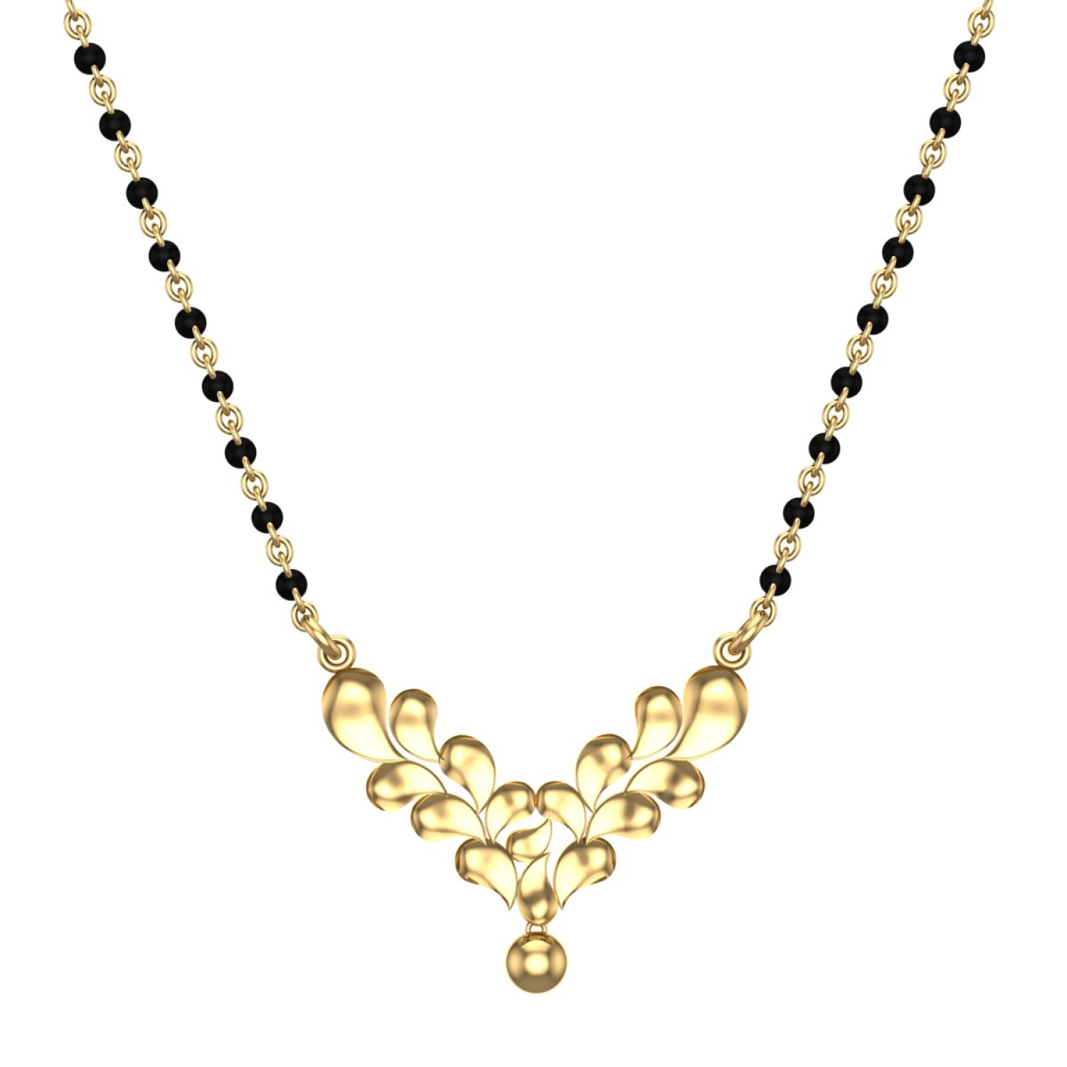 Gold mangalsutra hot sale design latest